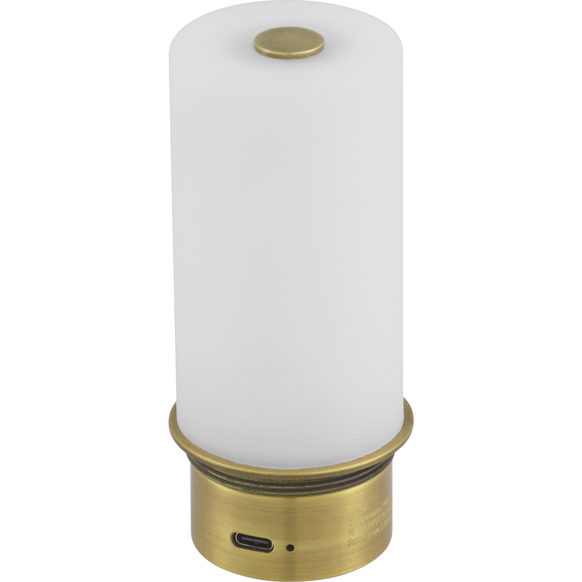 Gadabout 20 inch 2.8 watt Polished Brass Cordless Table Lamp Portable Light