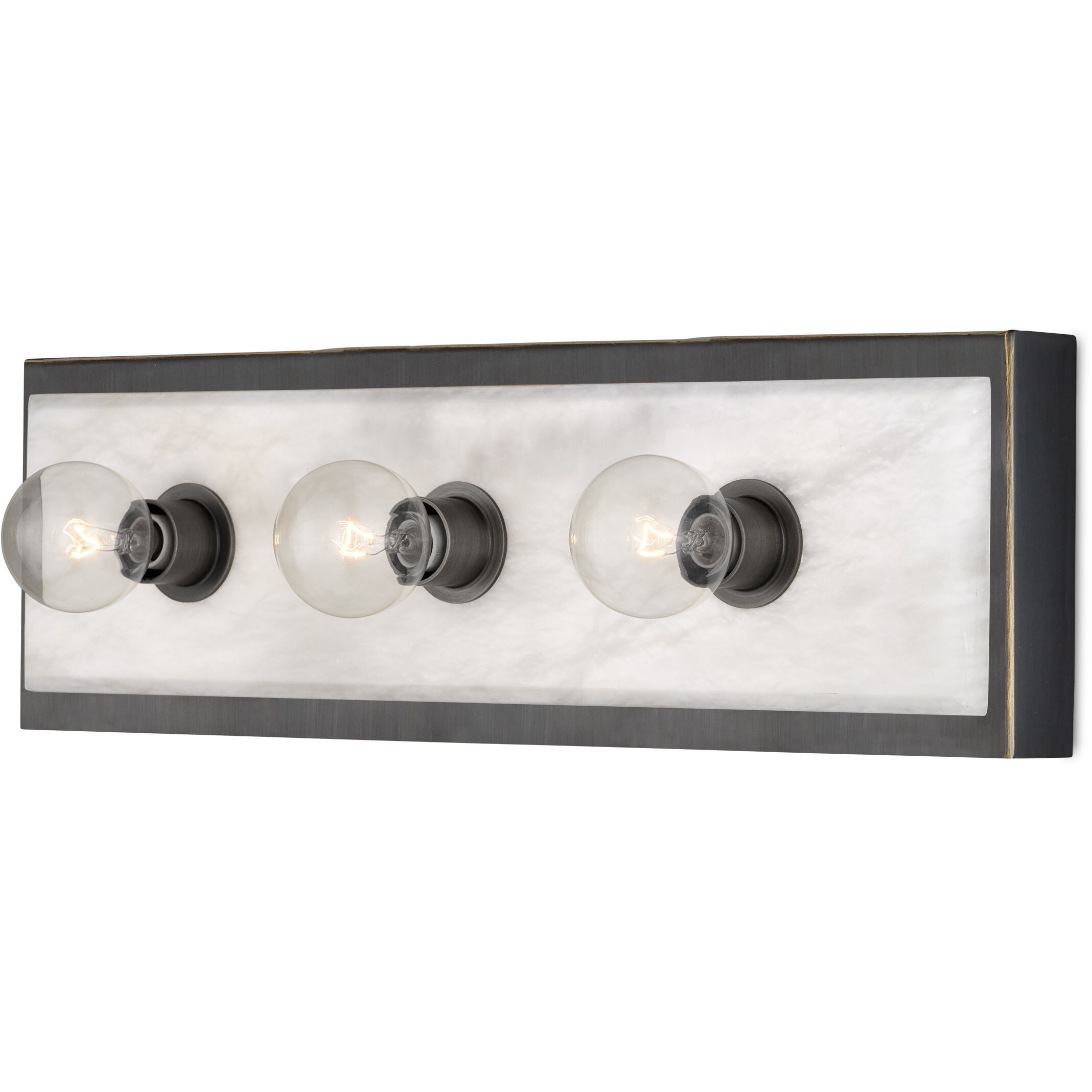Berdine 3 Light 5 inch Natural/Oil Rubbed Bronze Bath Bar Wall Light, Medium