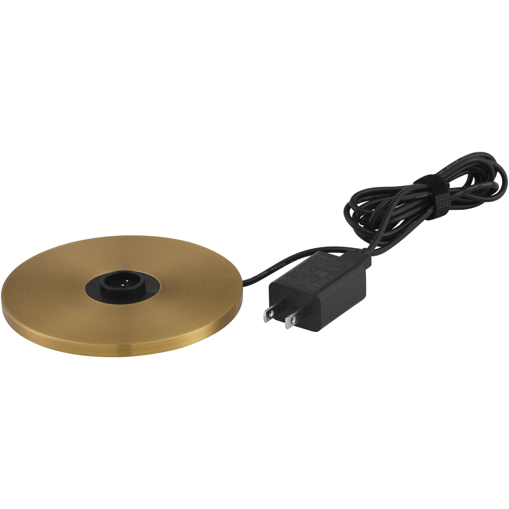 Traverse 13 inch 1.5 watt Brass Cordless Table Lamp Portable Light