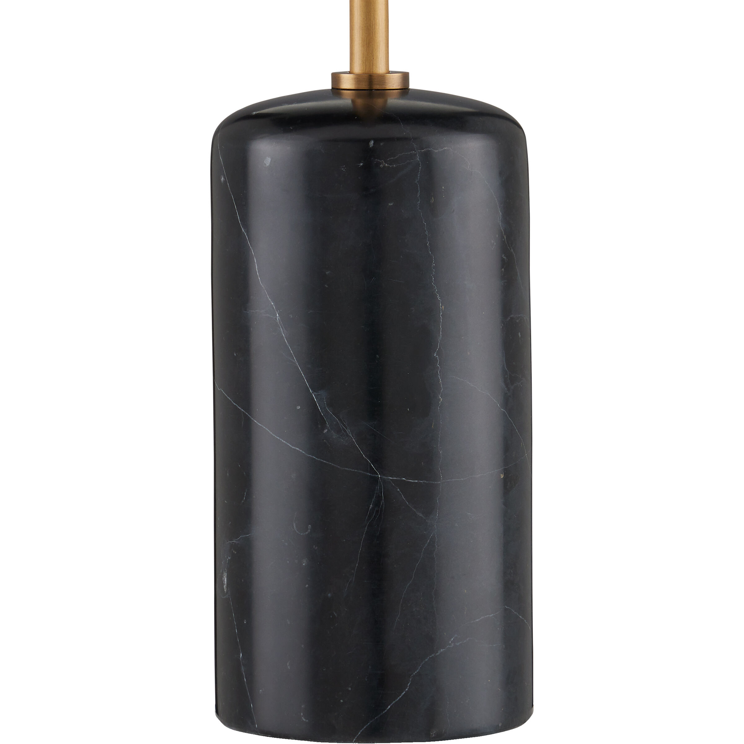 Martini 37 inch 7 watt Brushed Brass/Natural Torchiere Table Lamp Portable Light