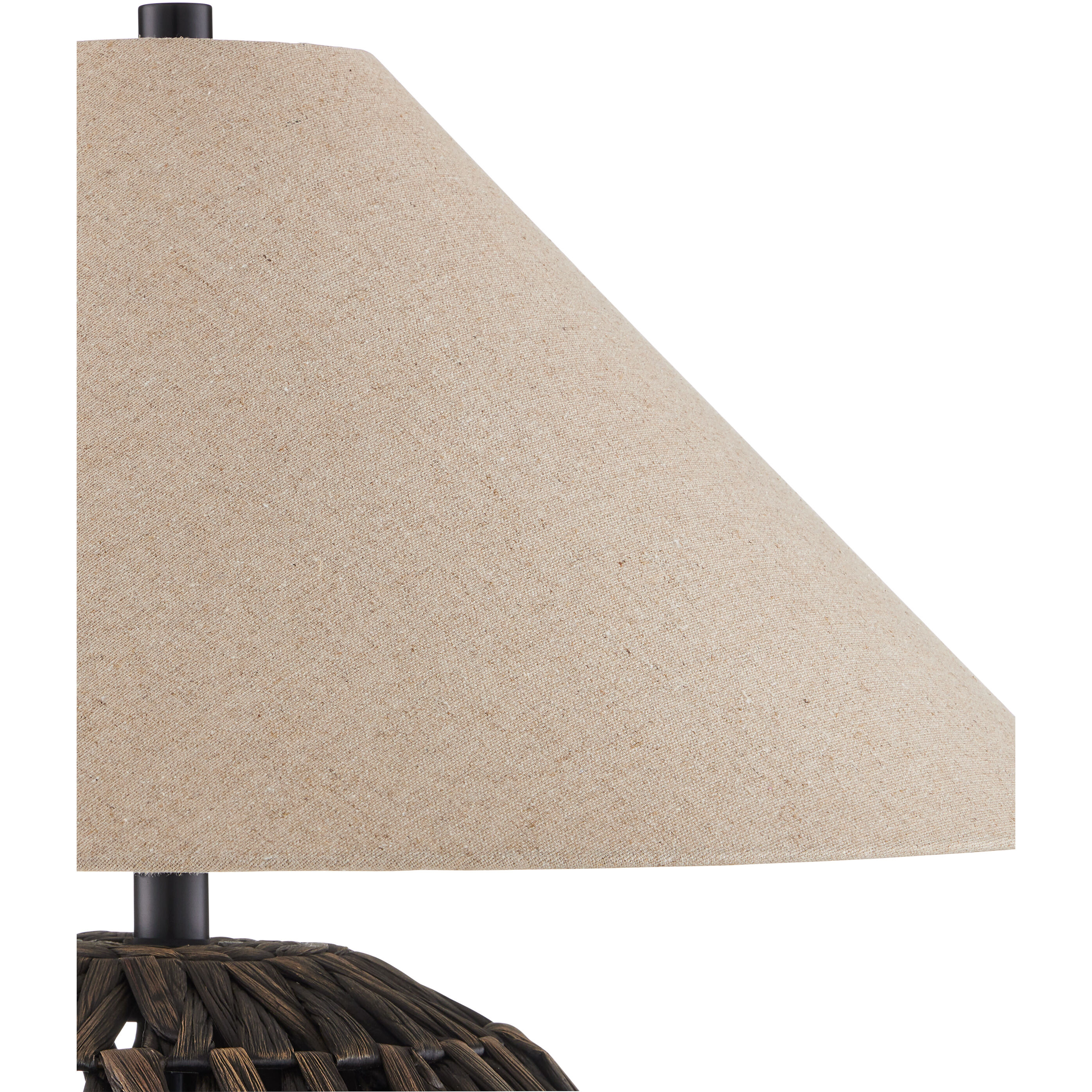 Casimer 26 inch 150 watt Black Table Lamp Portable Light