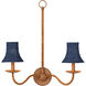 Bell Indigo 5.5 inch Chandelier Shade, Suzanne Duin Collection