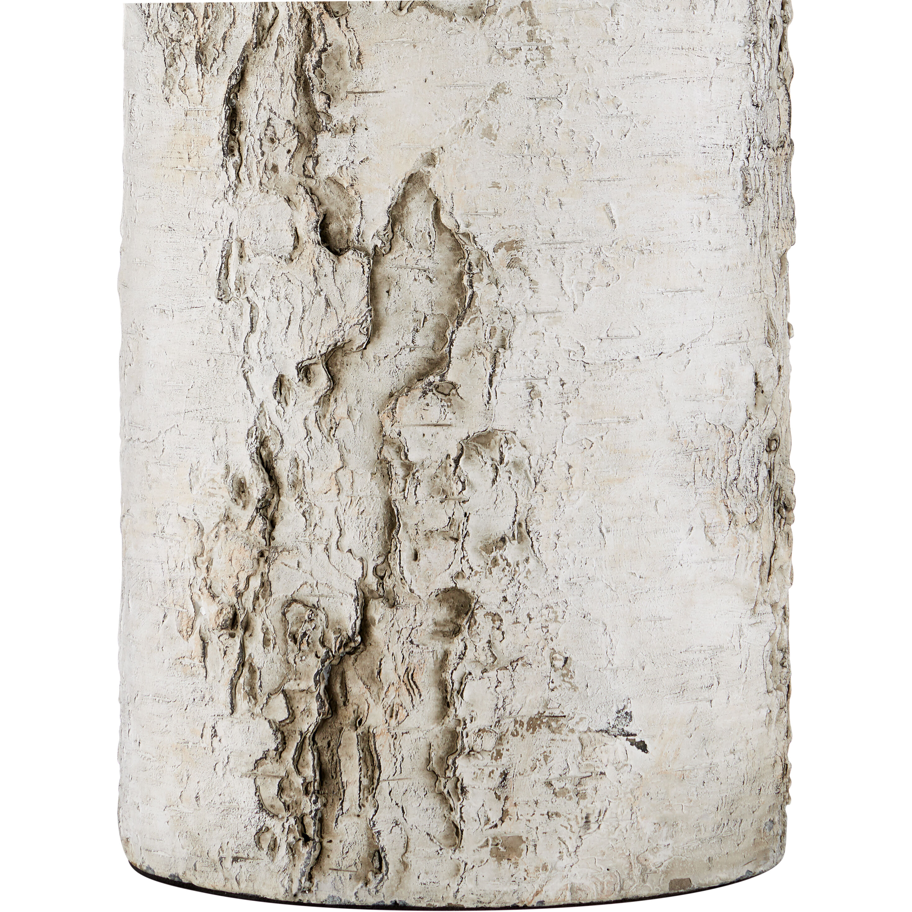 Faux Birch 29.5 inch 150 watt Birch White/Gray Table Lamp Portable Light