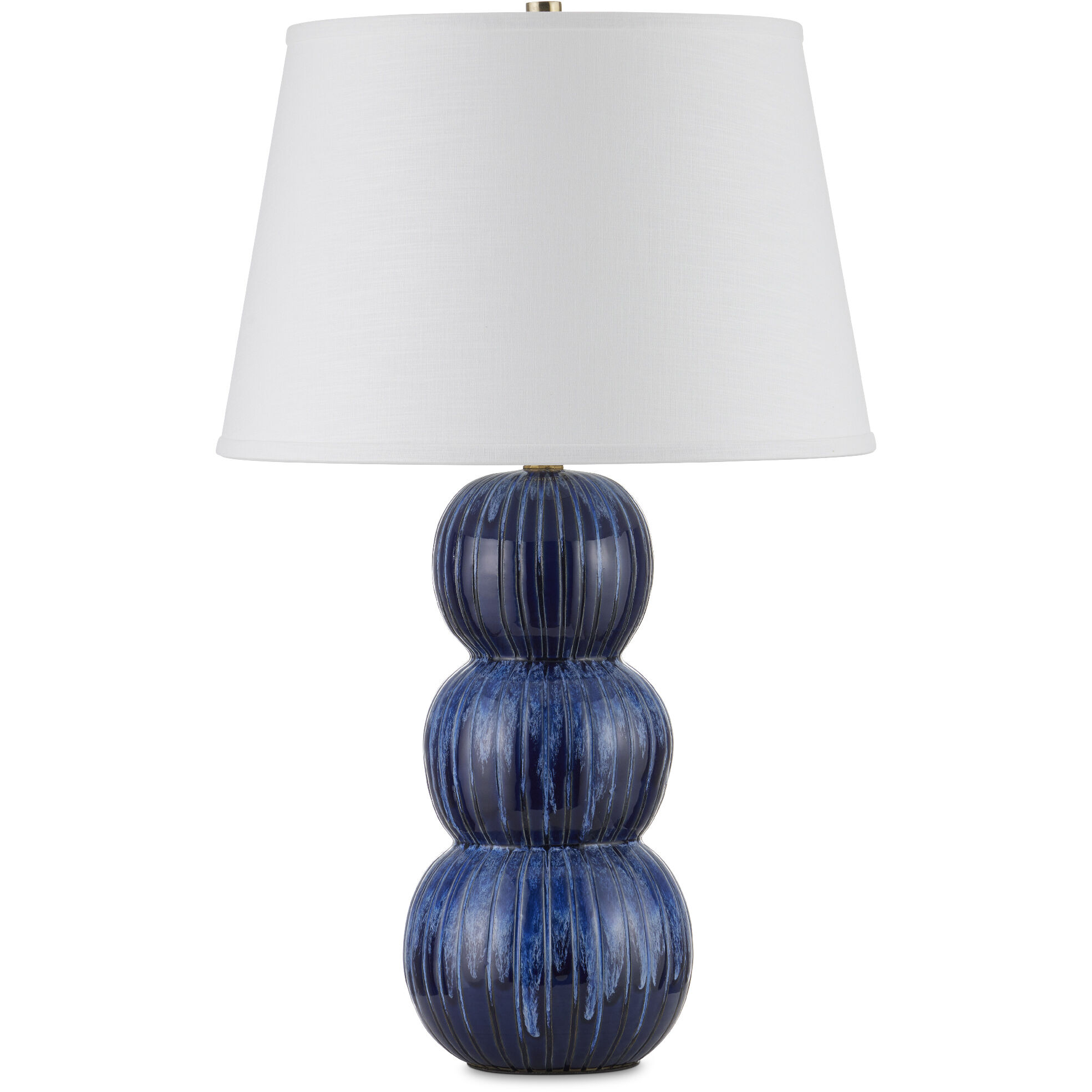 Salacia 28.5 inch 150 watt Blue Table Lamp Portable Light