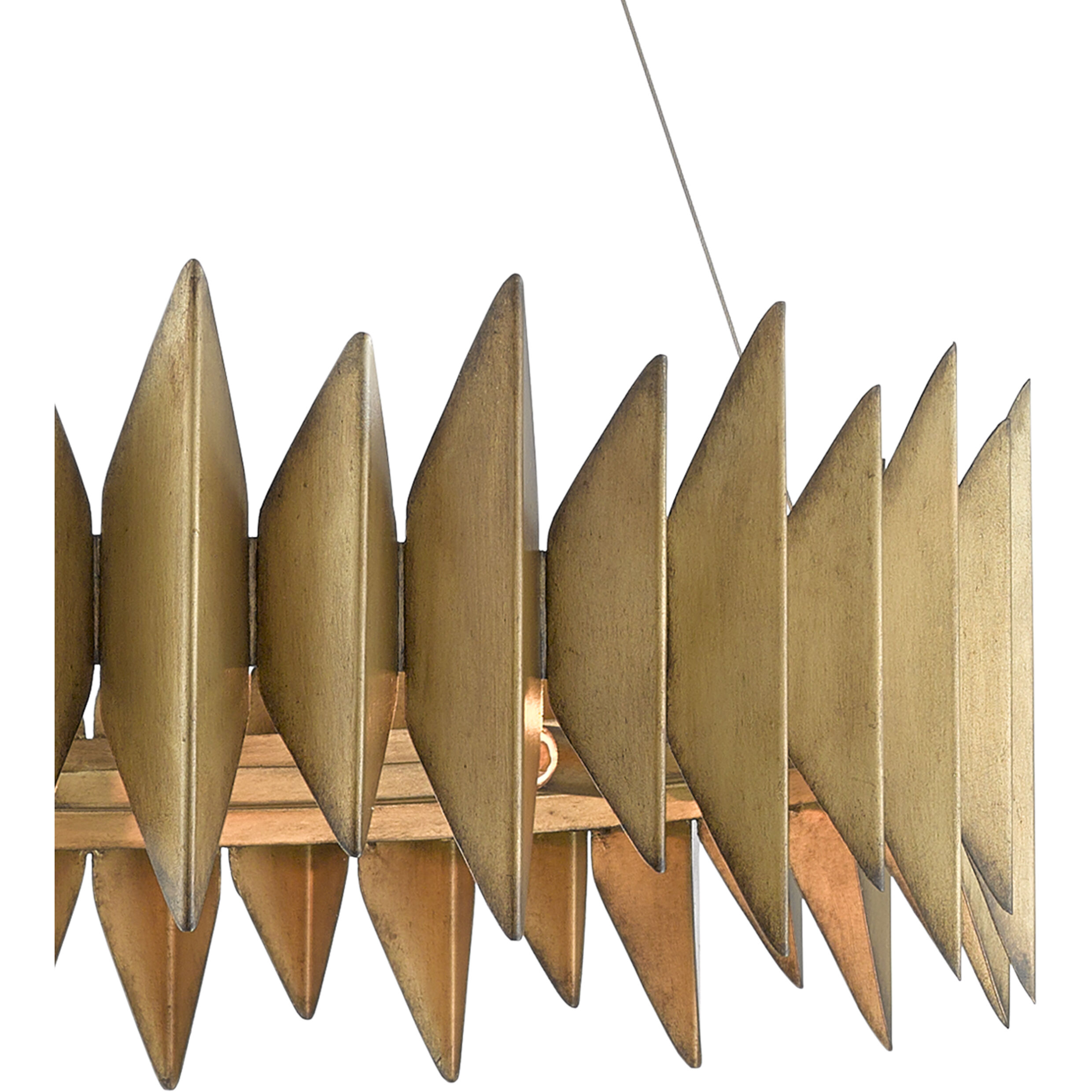 Potter 8 Light 32.75 inch Aurora Antique Chandelier Ceiling Light, Denise McGaha Collection