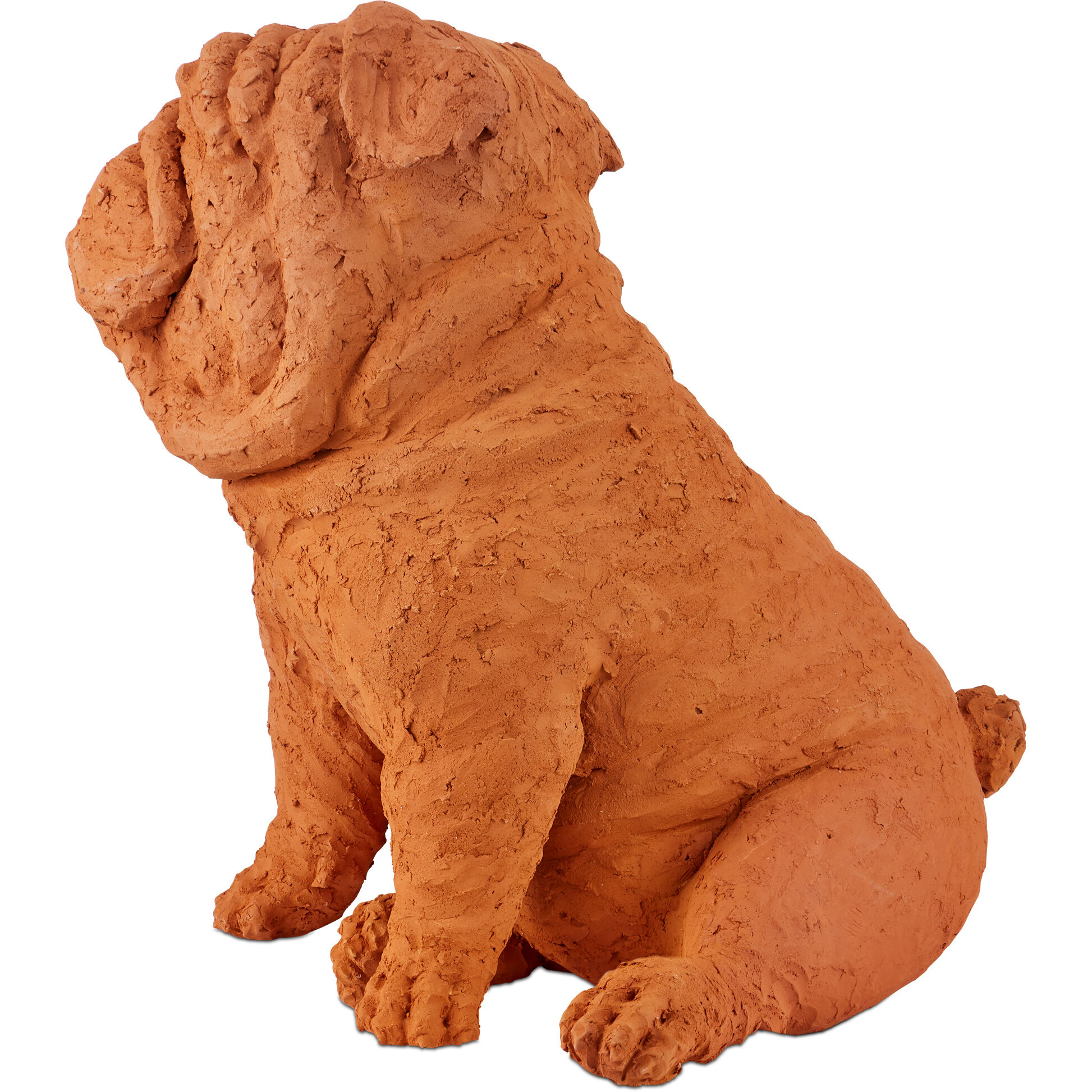 Leonard Churchill the Bulldog 23 X 16 inch Sculpture