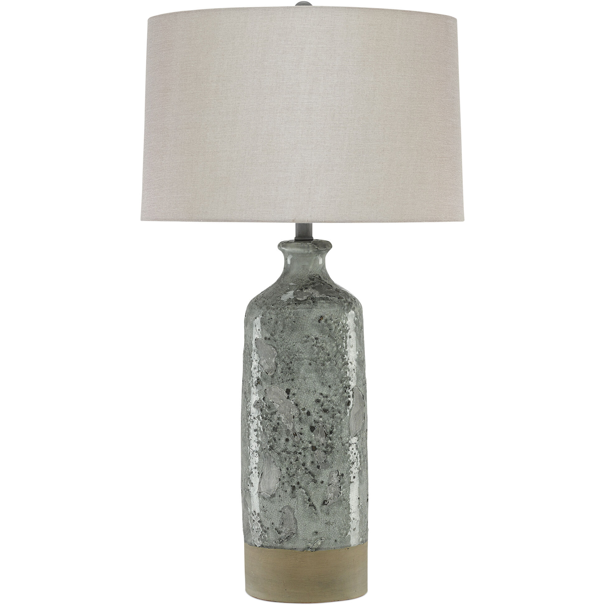 Stargazer 33.5 inch 150 watt Celadon Crackle/Gray Table Lamp Portable Light