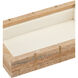 Dezi 10 inch Natural/Brass/Off-White Box