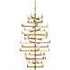 Andre 52 Light 39.75 inch Brass Chandelier Ceiling Light