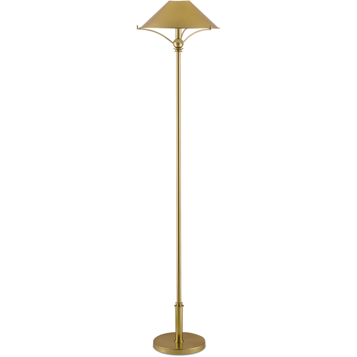 Maarla 58.75 inch 40 watt Polished Brass Table Lamp Portable Light