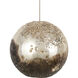 Pathos 7 Light 57 inch Antique Silver and Antique Gold and Matte Charcoal Multi-Drop Pendant Ceiling Light