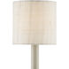 Grasscloth Light Natural Drum Chandelier Shade