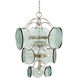 Rovigo 13 Light 20.5 inch Clear/Silver Leaf Chandelier Ceiling Light