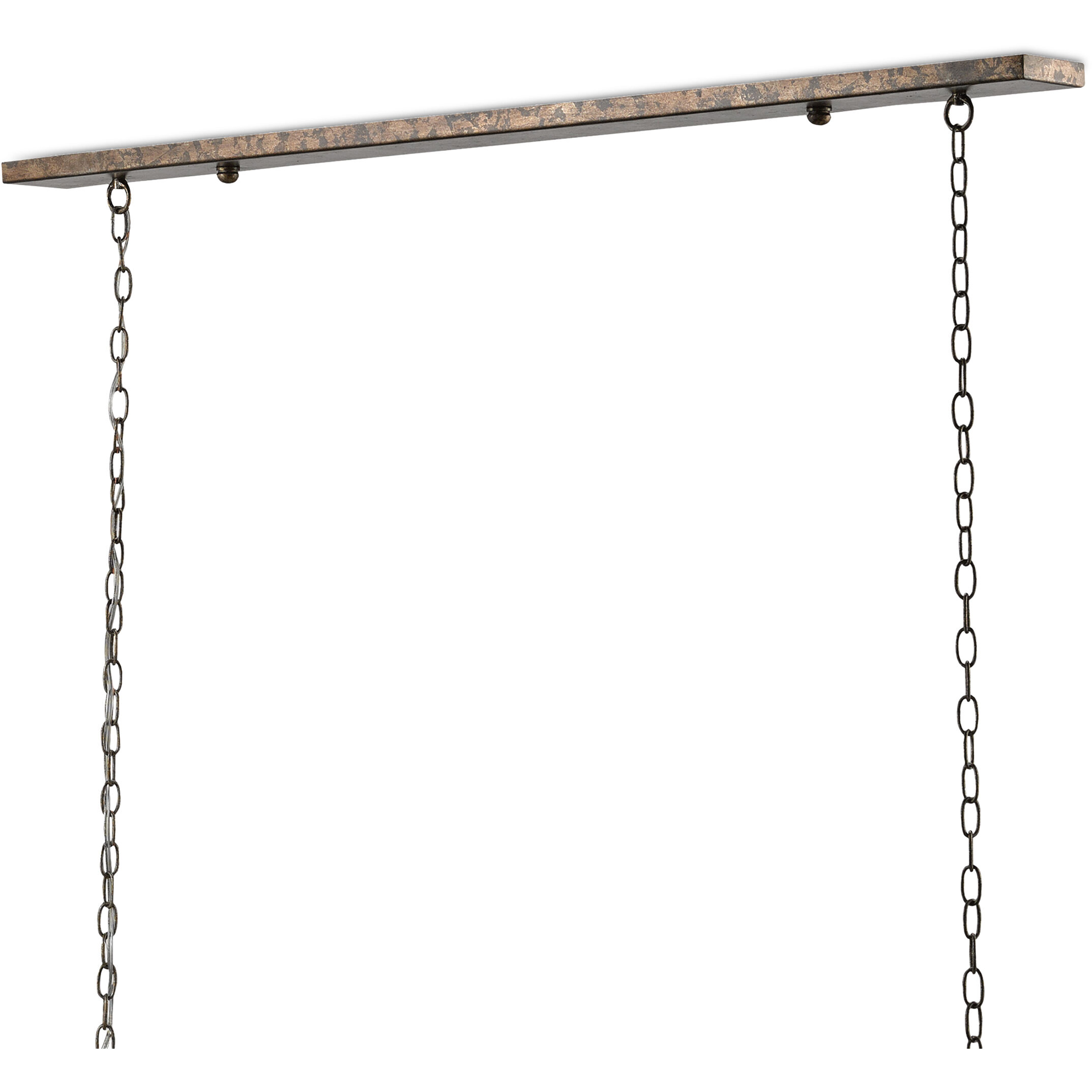 Maximus 7 Light 64 inch Pyrite Bronze Chandelier Ceiling Light, Grande