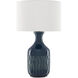 Samba 29.25 inch 150 watt Ocean Blue Table Lamp Portable Light