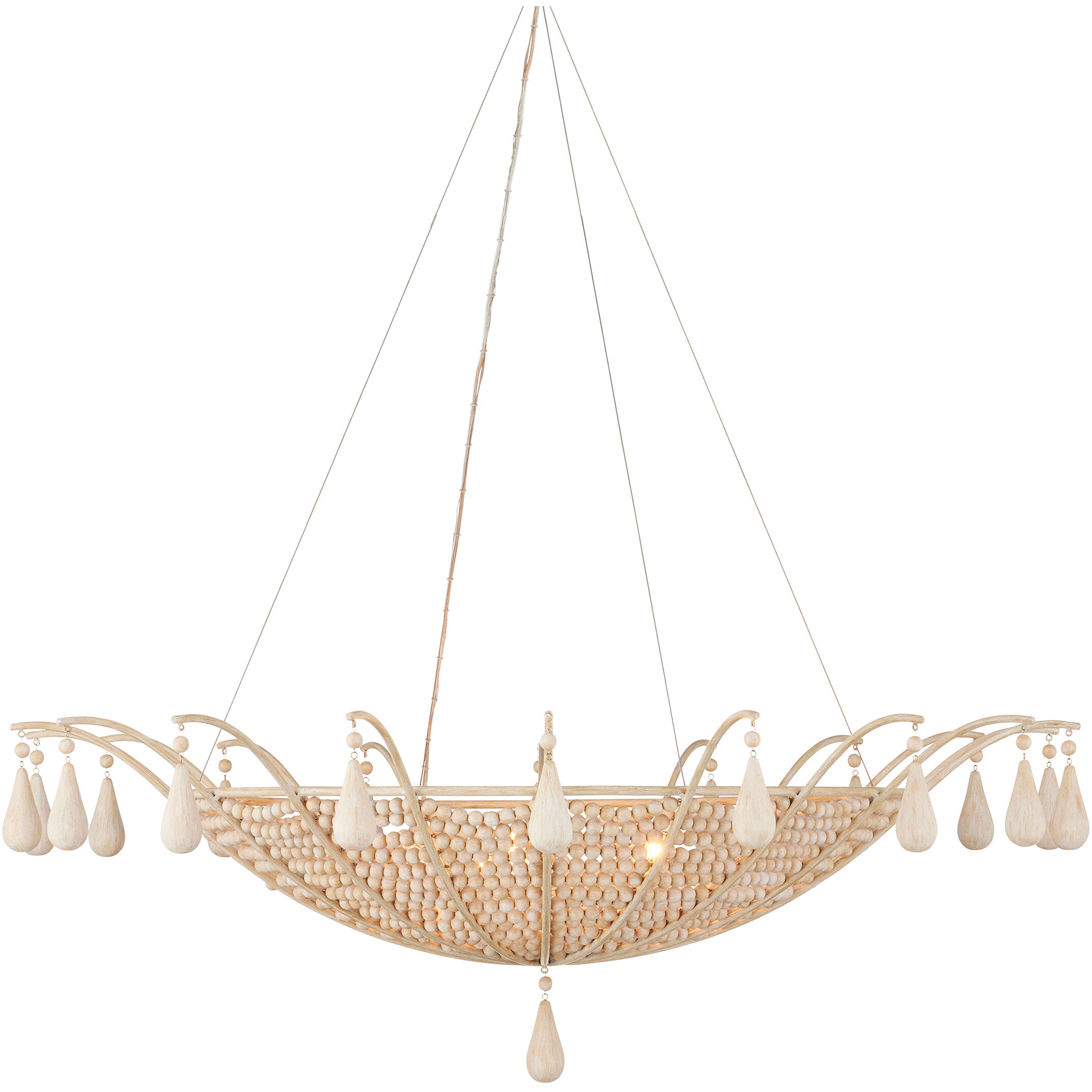 Korg 5 Light 42.25 inch Sandstone Chandelier Ceiling Light, Barry Goralnick Collection