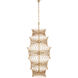 Marquise 18 Light 23.5 inch Clear/Luxor Gold Chandelier Ceiling Light, Large