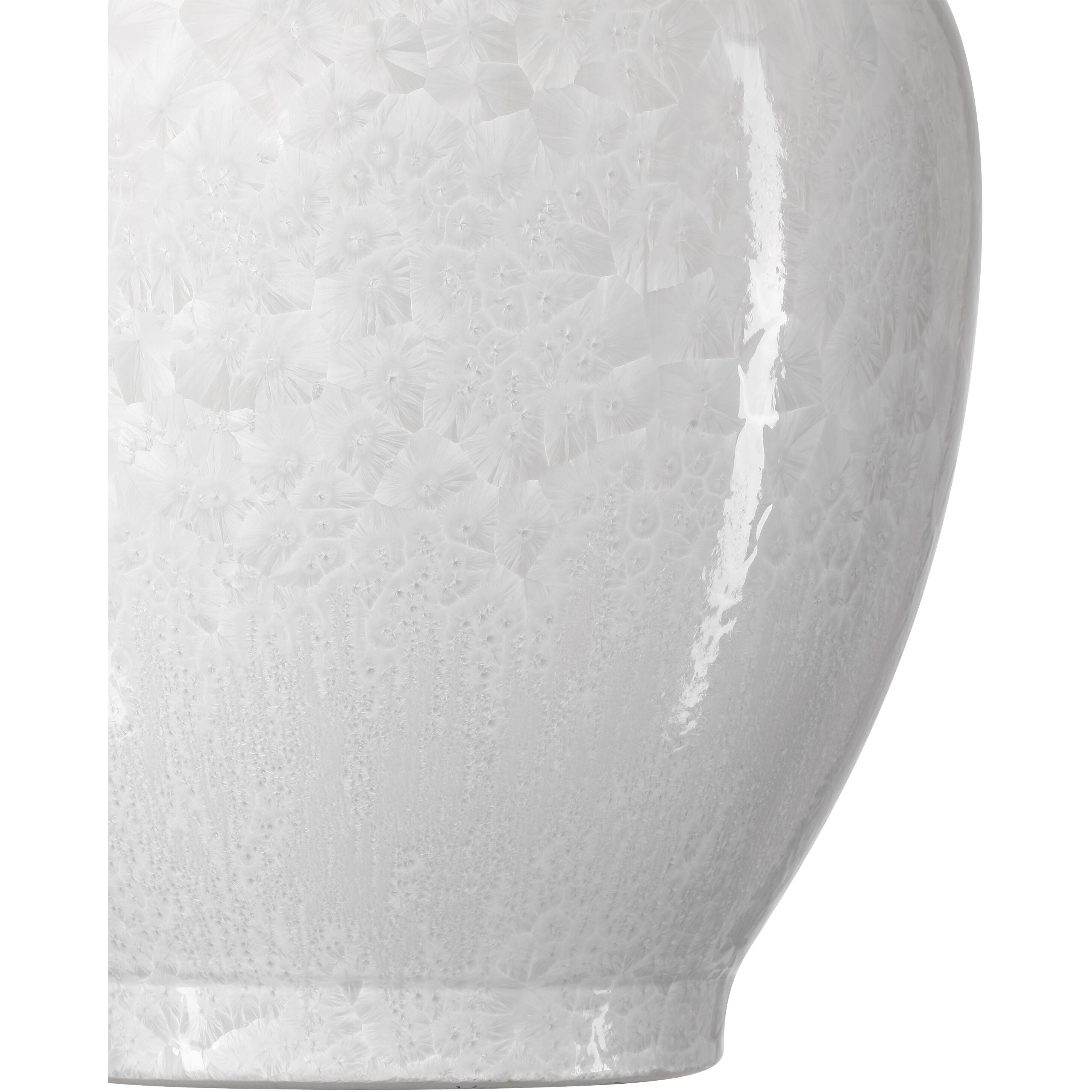 Crystalline 18 inch Vase
