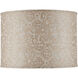 Nomad Beige/Ivory Drum Lamp Shade