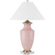 Lucy 30.5 inch 150.00 watt Pink/Clear Table Lamp Portable Light