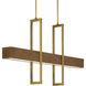 Tonbridge Linear Chandelier Ceiling Light