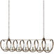 Maximus 7 Light 64 inch Pyrite Bronze Chandelier Ceiling Light, Grande