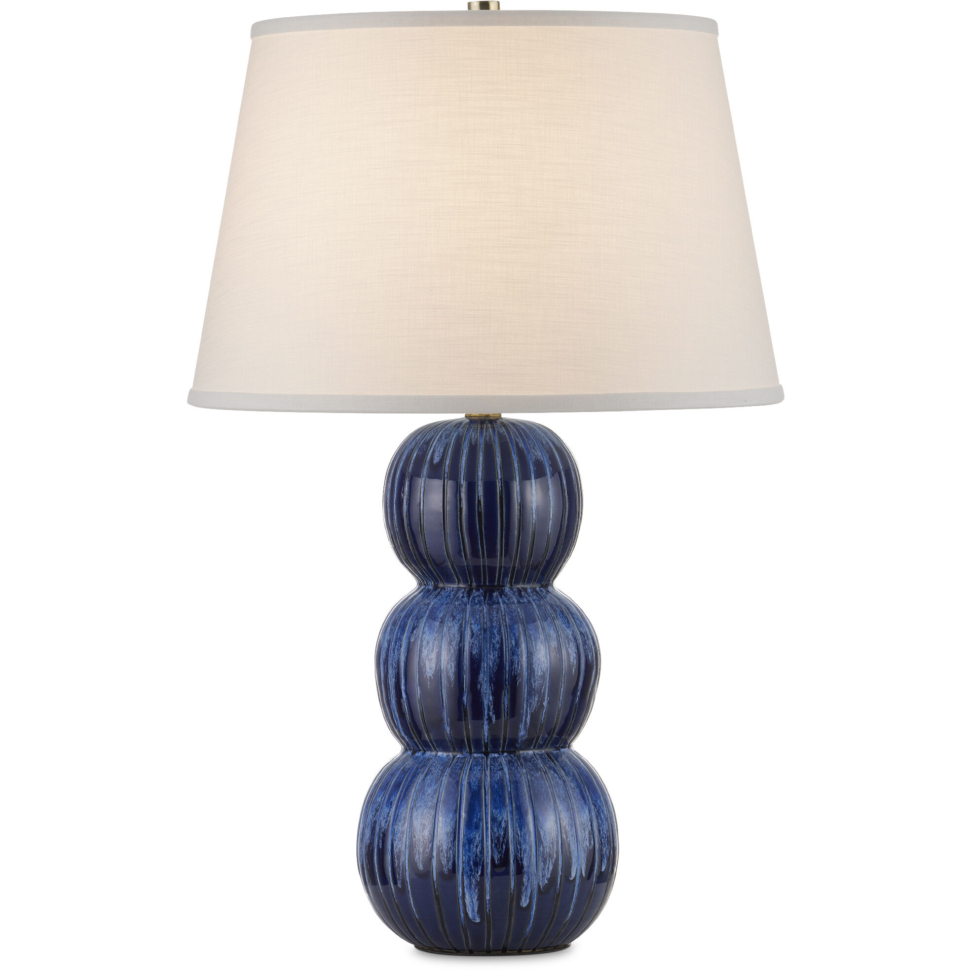 Salacia 28.5 inch 150 watt Blue Table Lamp Portable Light