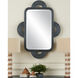 Santos 47.25 X 35.25 inch Vintage Navy and Mirror Mirror