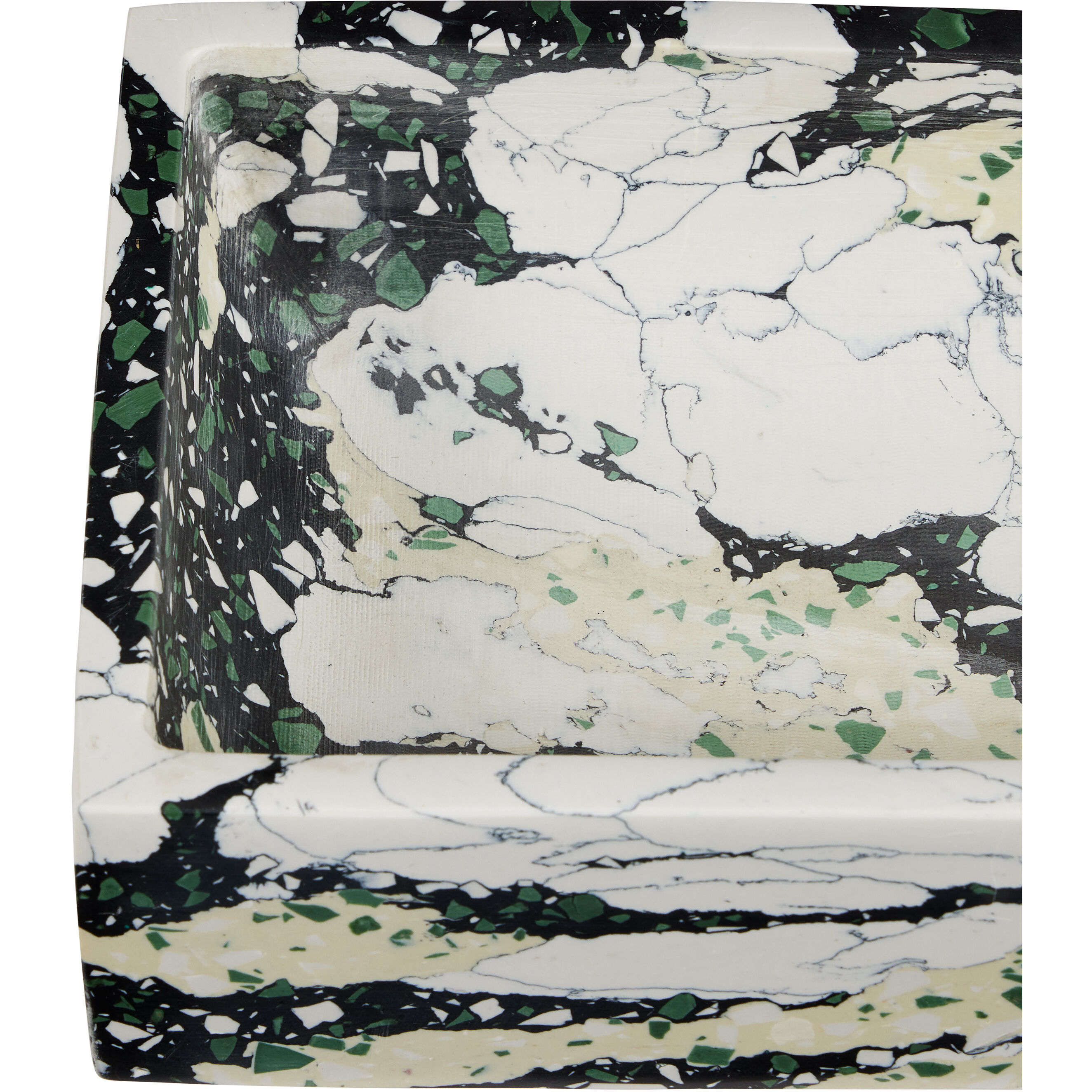 Fossey White/Black Tray