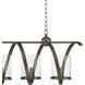 Maximus 5 Light 47 inch Pyrite Bronze Chandelier Ceiling Light