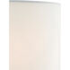 Lighting Accessory White Cotton 5 inch Shade