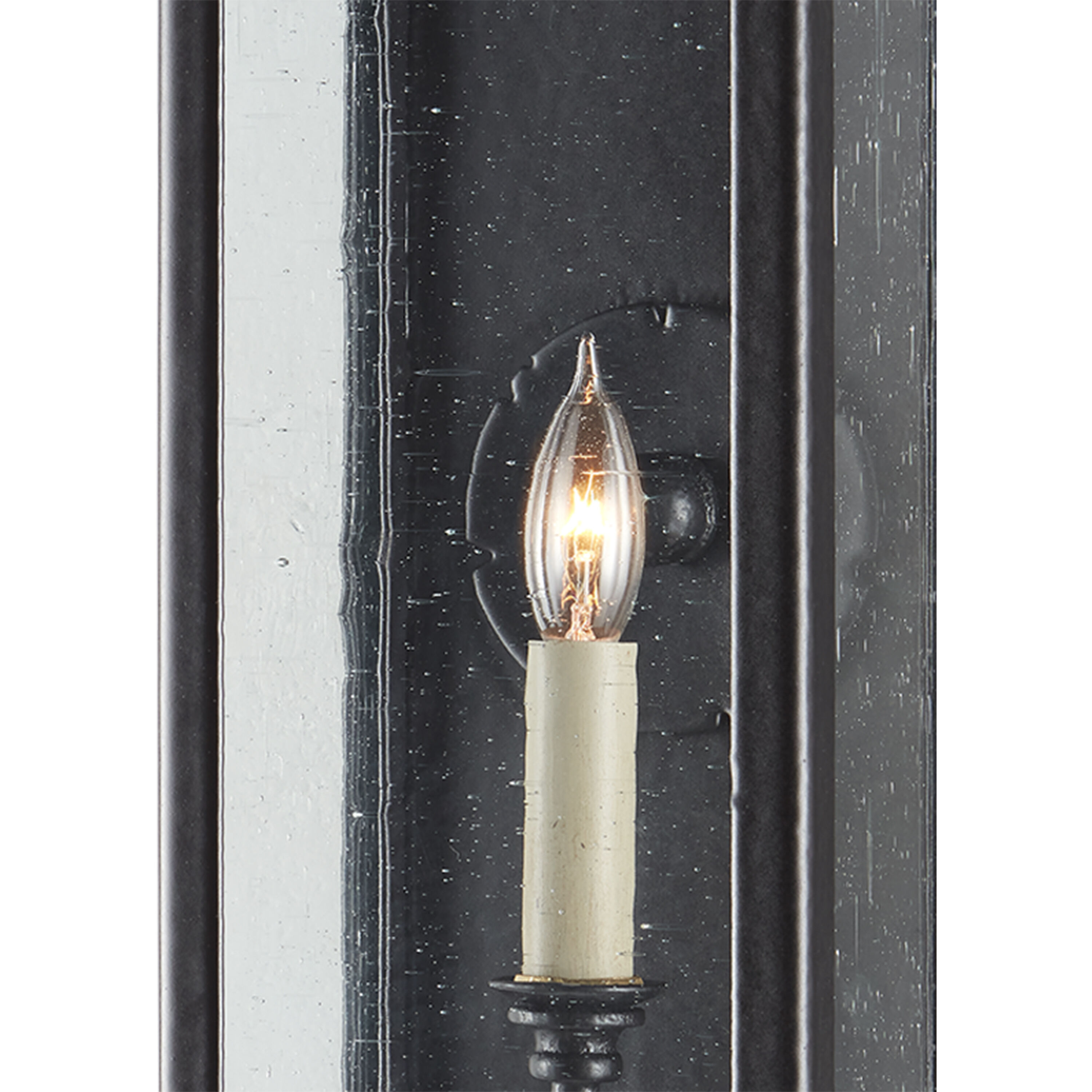 Giatti 1 Light 23.75 inch Midnight Outdoor Wall Sconce, Small