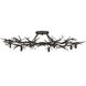 Rainforest 10 Light 43 inch Rustic Bronze Semi-Flush Mount Ceiling Light