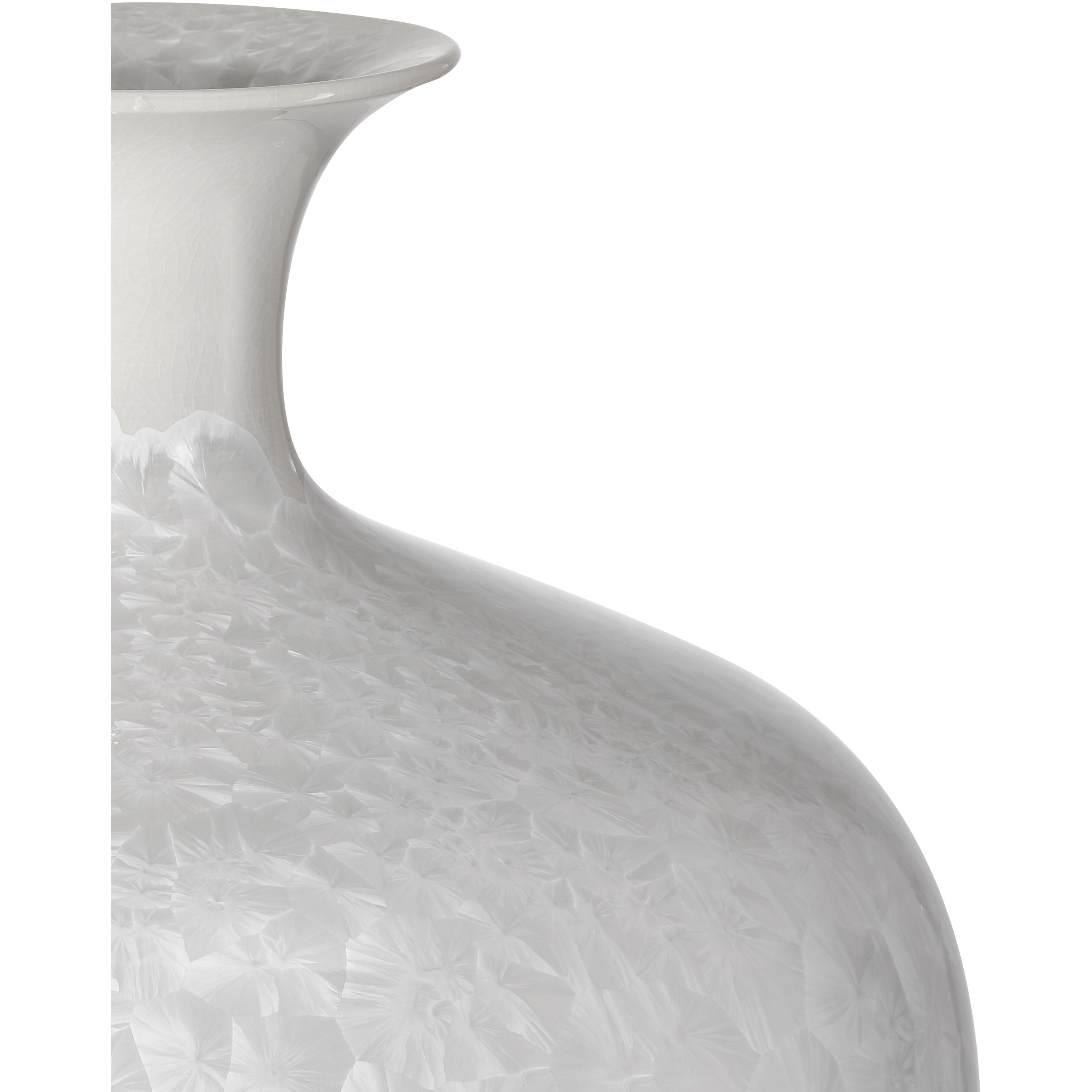 Crystalline 18 inch Vase