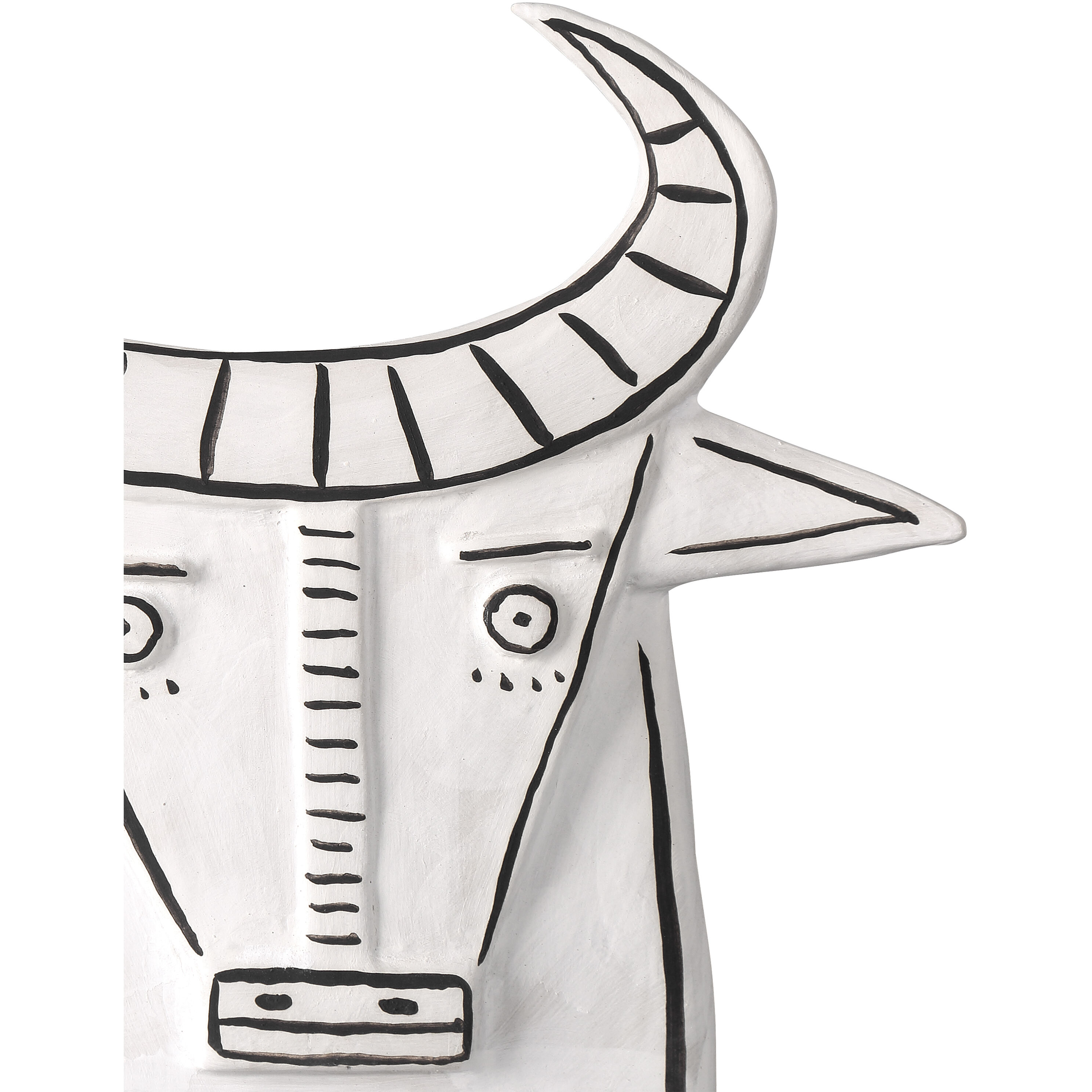 Frank the Bull 11 X 11 inch Sculpture