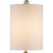 Hutson 36.5 inch 150.00 watt Warm Ivory/Light Olive Table Lamp Portable Light