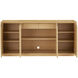 Margot 84 inch Light Oak/Beige Credenza