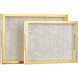 Casey Natural/Brass Trays, Set of 2