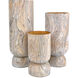 London Sky 16 X 6 inch Vases, Set of 3