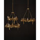 Aviary 12 Light 43.25 inch Swedish Gold Two-Tier Chandelier Ceiling Light