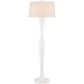 Monica 75 inch 150 watt White Floor Lamp Portable Light