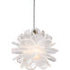 Clarity 1 Light 6 inch Natural/Brass Pendant Ceiling Light