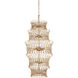 Marquise 18 Light 23.5 inch Clear/Luxor Gold Chandelier Ceiling Light, Large