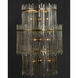 Electra 9 Light 29 inch Clear/Antique Brass Chandelier Ceiling Light