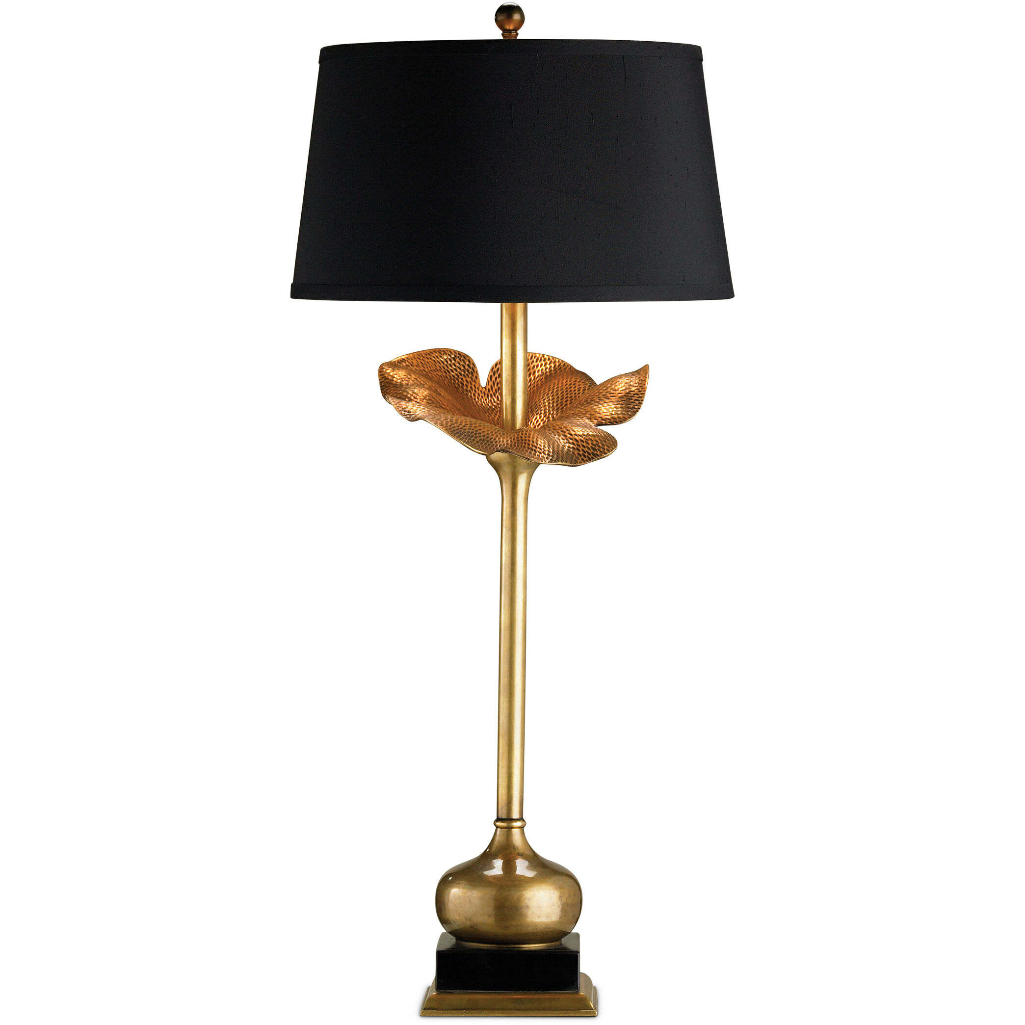 Metamorphosis 32 inch 150 watt Antique Brass Table Lamp Portable Light