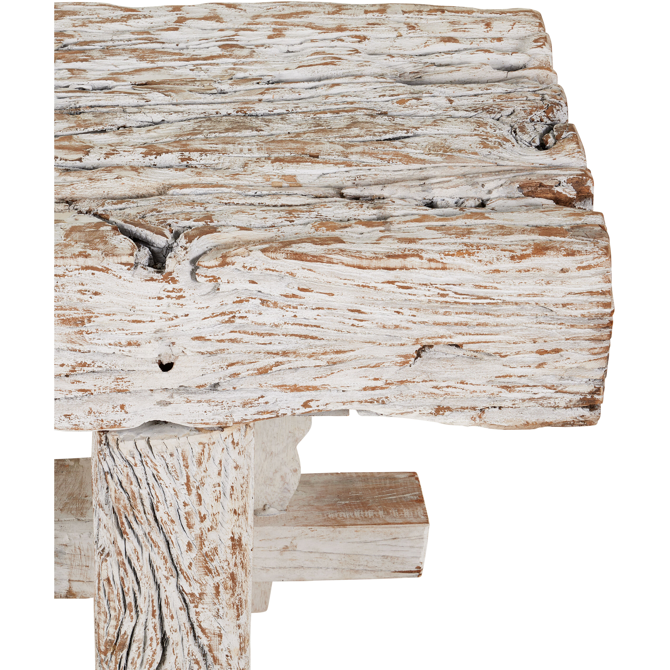 Holland Whitewash Bench