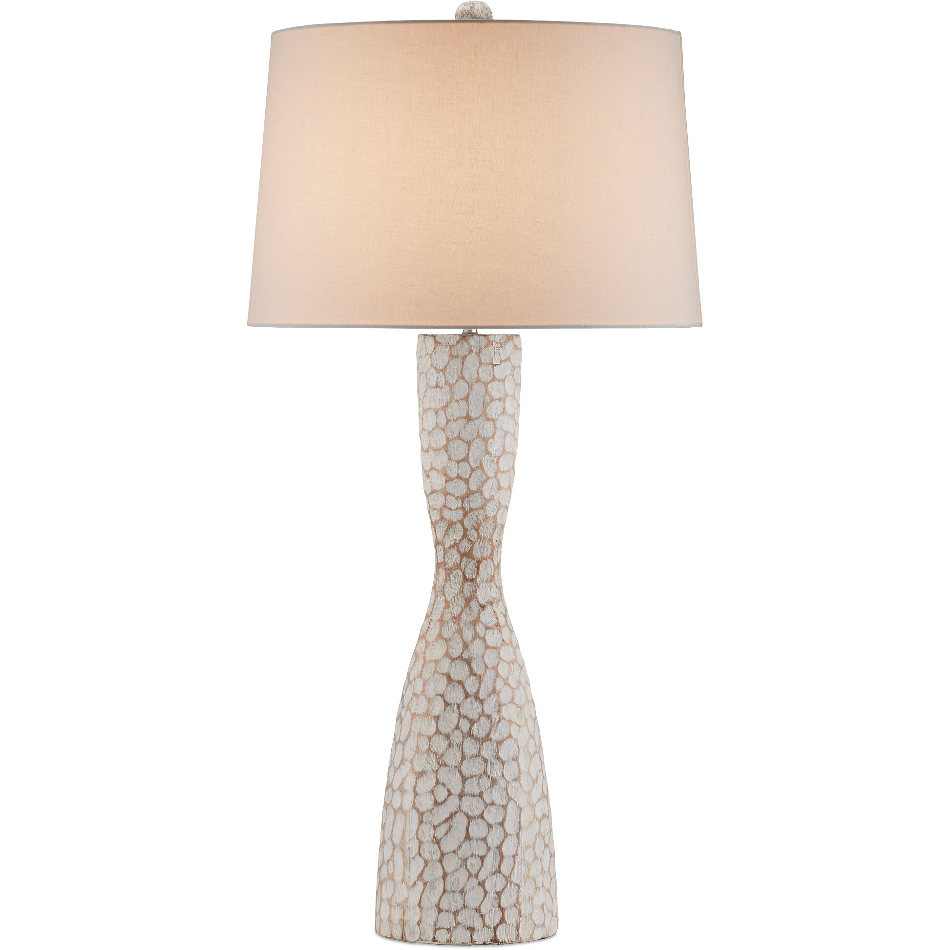 Edwell 41.5 inch 150 watt Whitewash Table Lamp Portable Light