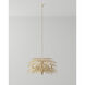 Calliope 5 Light 32 inch Coco Cream Chandelier Ceiling Light