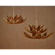 Cubana 8 Light 40.25 inch Natural/Coco Cream Two-Tier Chandelier Ceiling Light