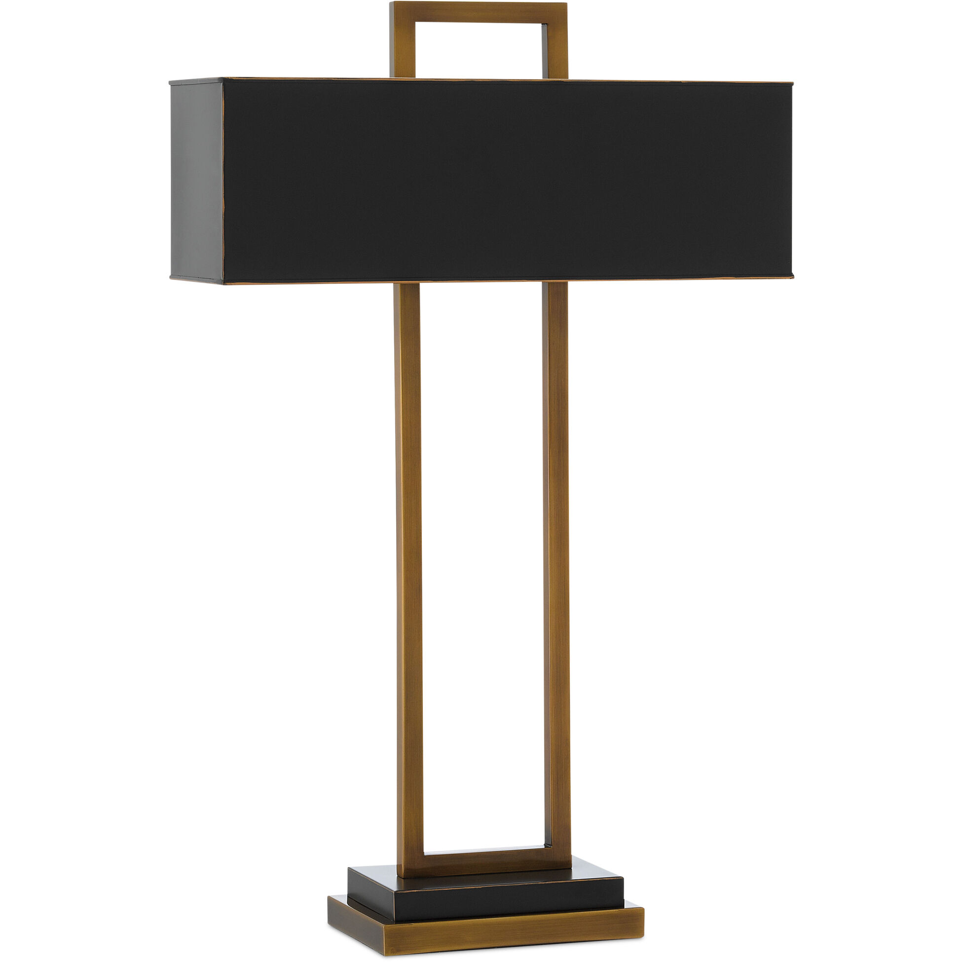 Otto 30.75 inch 40 watt Antique Brass/Oil Rubbed Bronze Table Lamp Portable Light